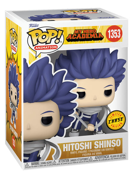 Funko POP #1353 My Hero Academia Hitoshi Shinso Unmasked Chase Figure